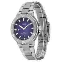 Oris Aquis Date Taste of Summer Purple Dial Automatic Men's Watch 0173377894158