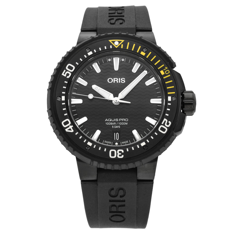 Oris AquisPro Date Calibre 4000 Automatic Watch 01 400 7767 7754-07 4 26 64BTEB