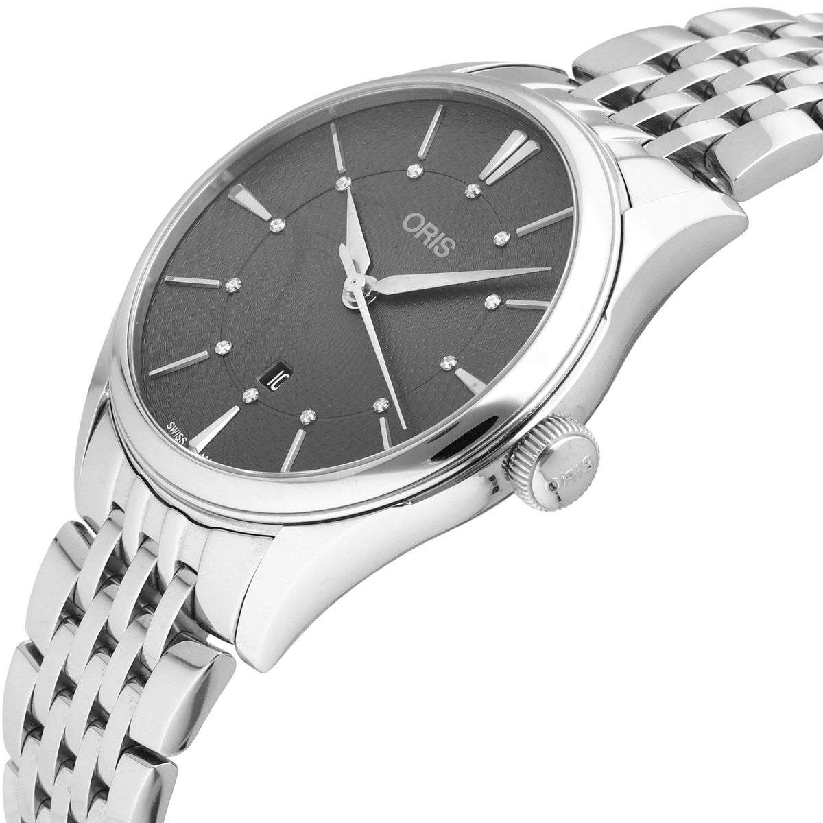 Oris Artelier Date Black Dial 33mm Automatic Ladies Watch 01 561 7724 4053