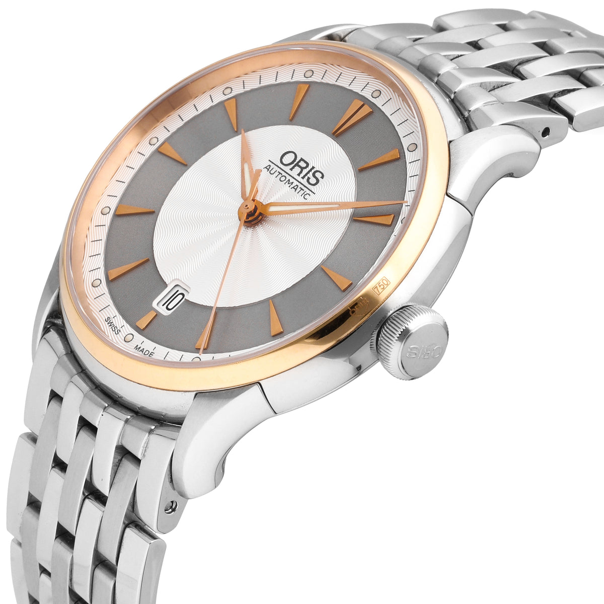 Oris Artelier Date Silver Dial 40mm Automatic Men's Watch 01 733 7591 6351