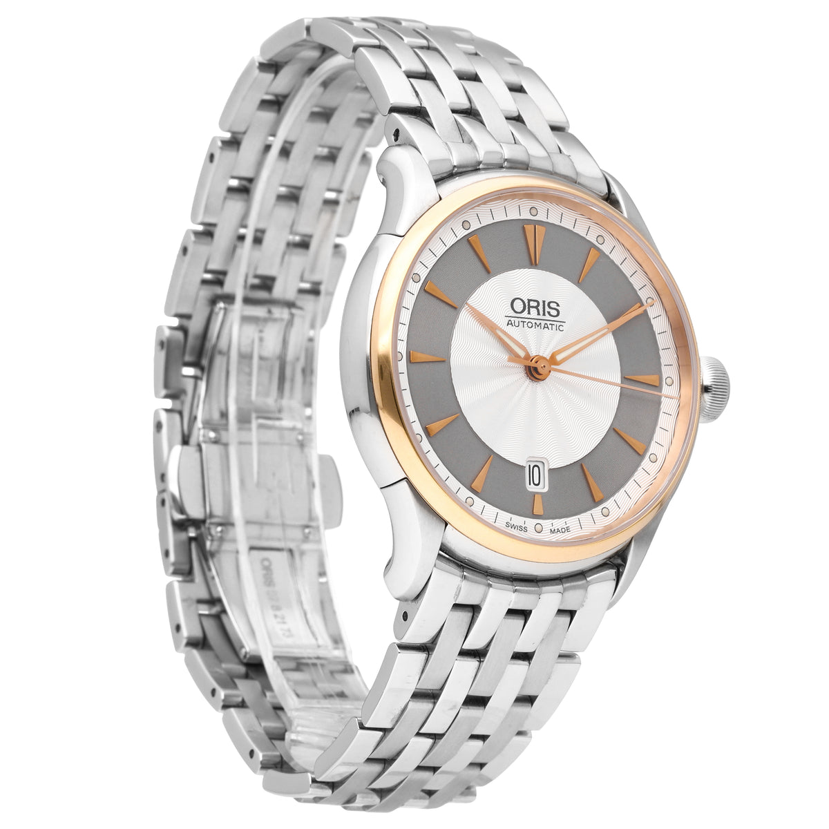 Oris Artelier Date Silver Dial 40mm Automatic Men's Watch 01 733 7591 6351