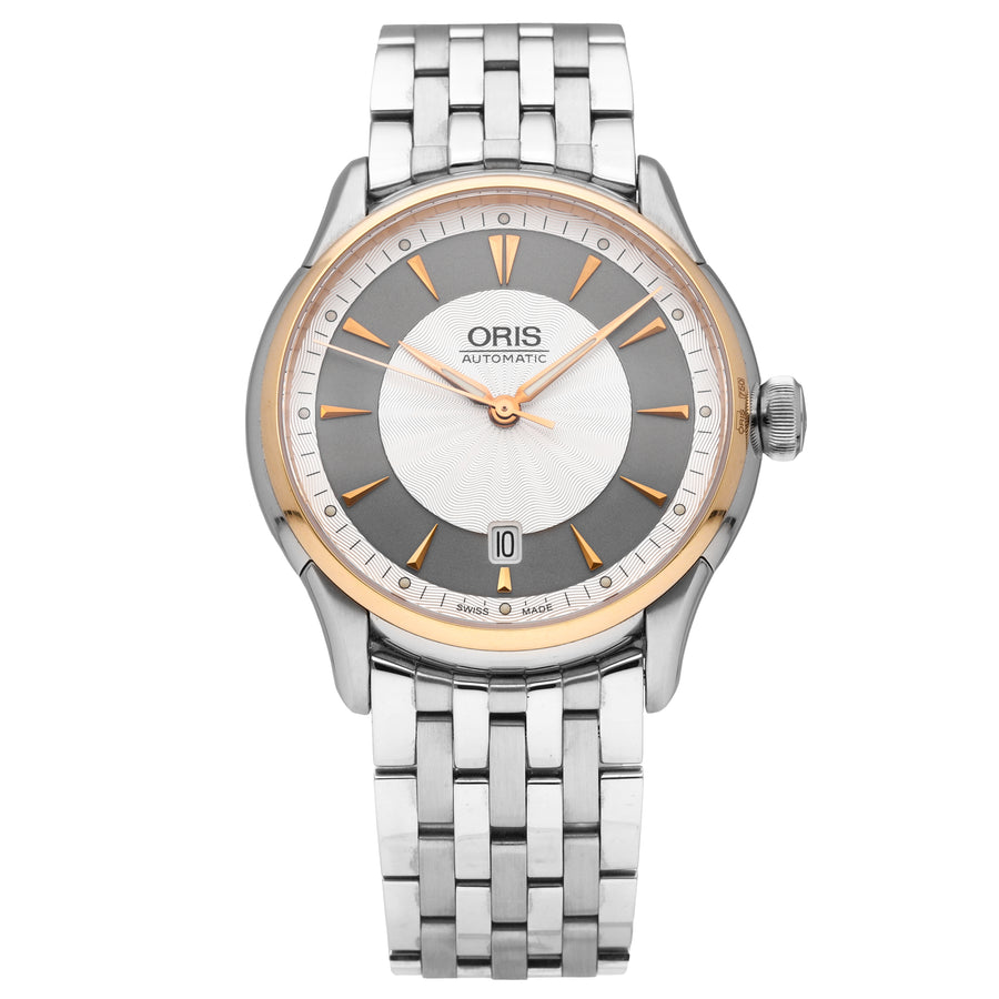 Oris Artelier Date Silver Dial 40mm Automatic Men's Watch 01 733 7591 6351