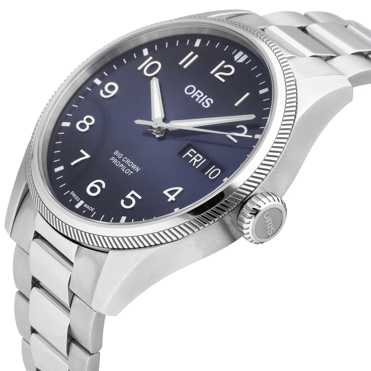 Oris Big Crown ProPilot Day Date Blue Dial Automatic Mens Watch 01 752 7760 4065