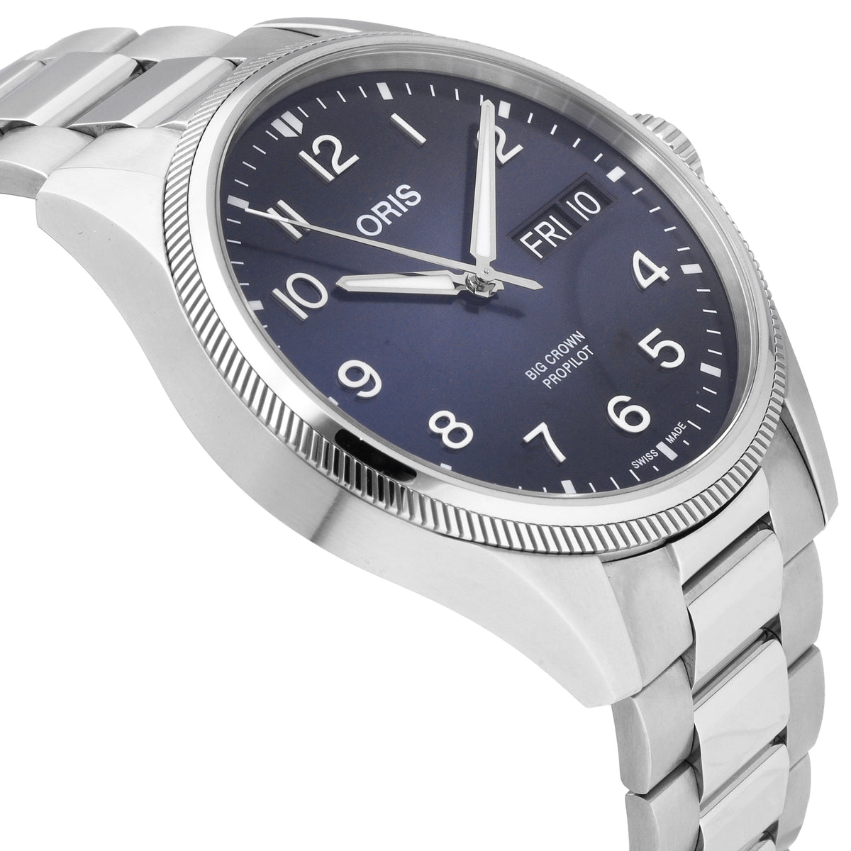 Oris Big Crown ProPilot Day Date Blue Dial Automatic Mens Watch 01 752 7760 4065