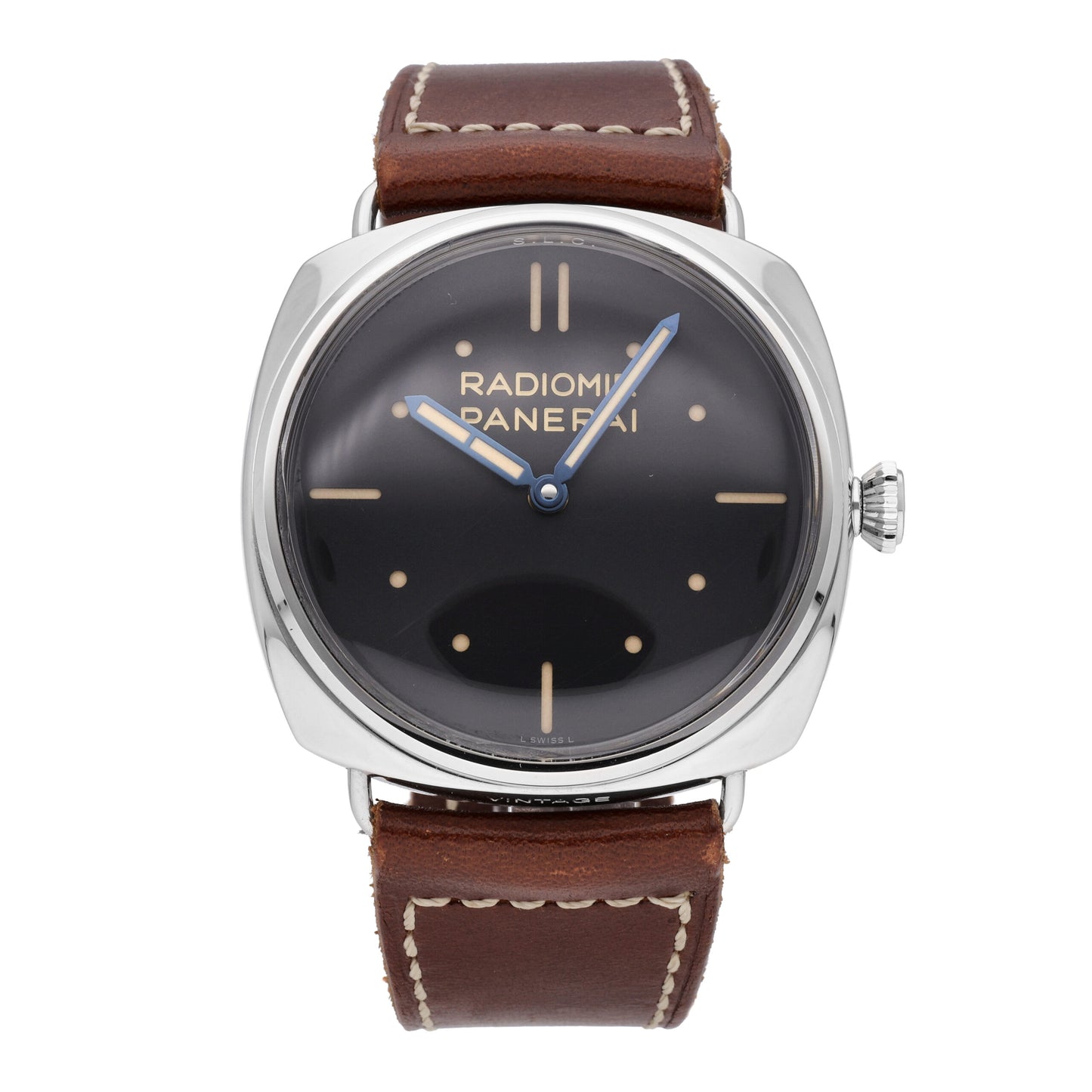 Panerai Radiomir S.L.C. 3 Days Black Dial 47mm Manual-Wind Men's Watch PAM00449