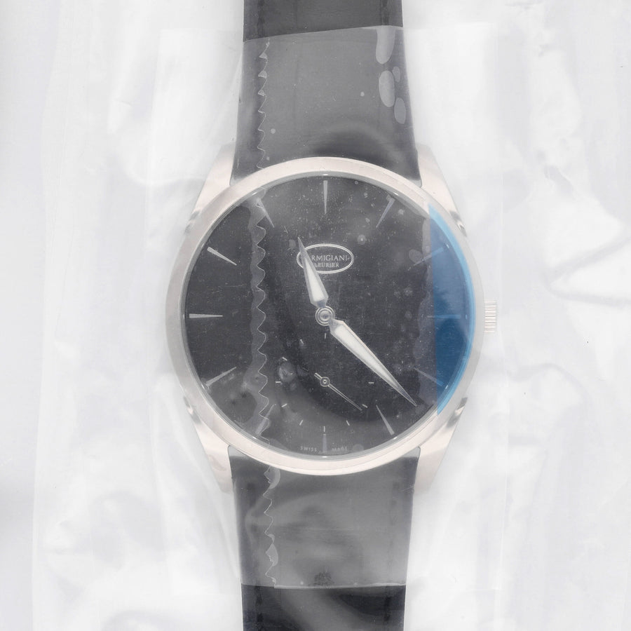 Parmigiani Tonda 1950 18k White Gold 39mm Auto Men's Watch PFC288-1200300-HA1441