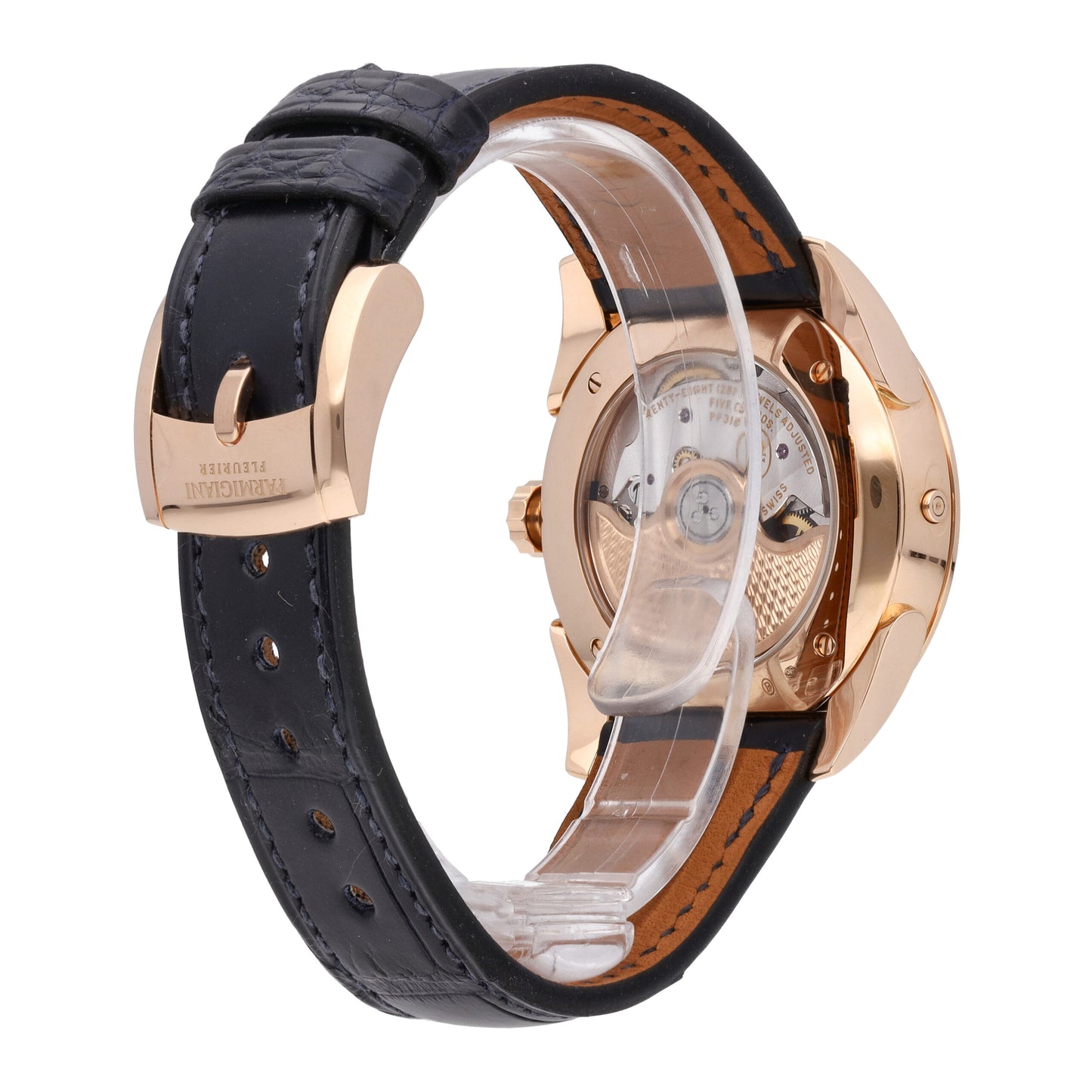 Parmigiani Tonda Selene 18k Rose Gold Auto Ladies Watch PFC810-1510320-HA3181