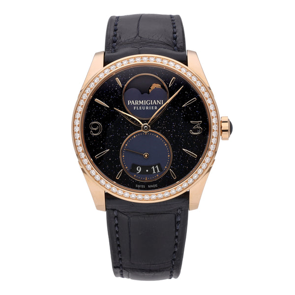 Parmigiani Tonda Selene 18k Rose Gold Auto Ladies Watch PFC810-1510320-HA3181