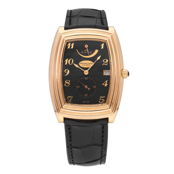 Parmigiani Fleurier Ionica 8 Days 18k Rose Gold Manual-Wind Mens Watch PF000340