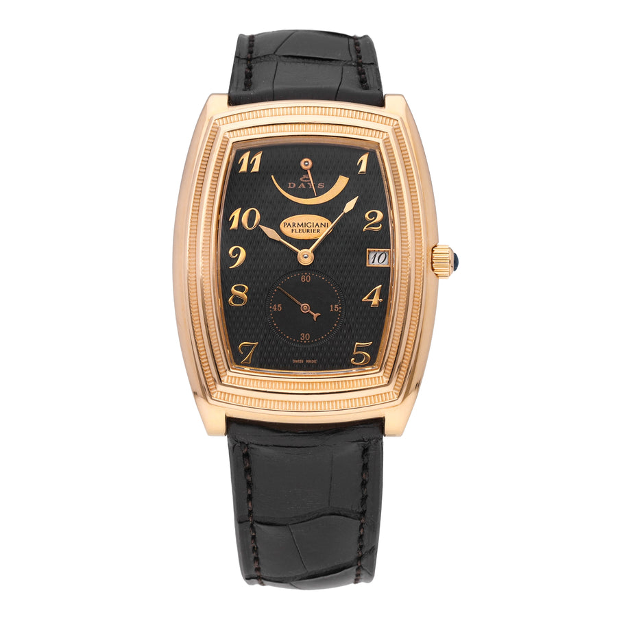 Parmigiani Fleurier Ionica 8 Days 18k Rose Gold Manual-Wind Mens Watch PF000340