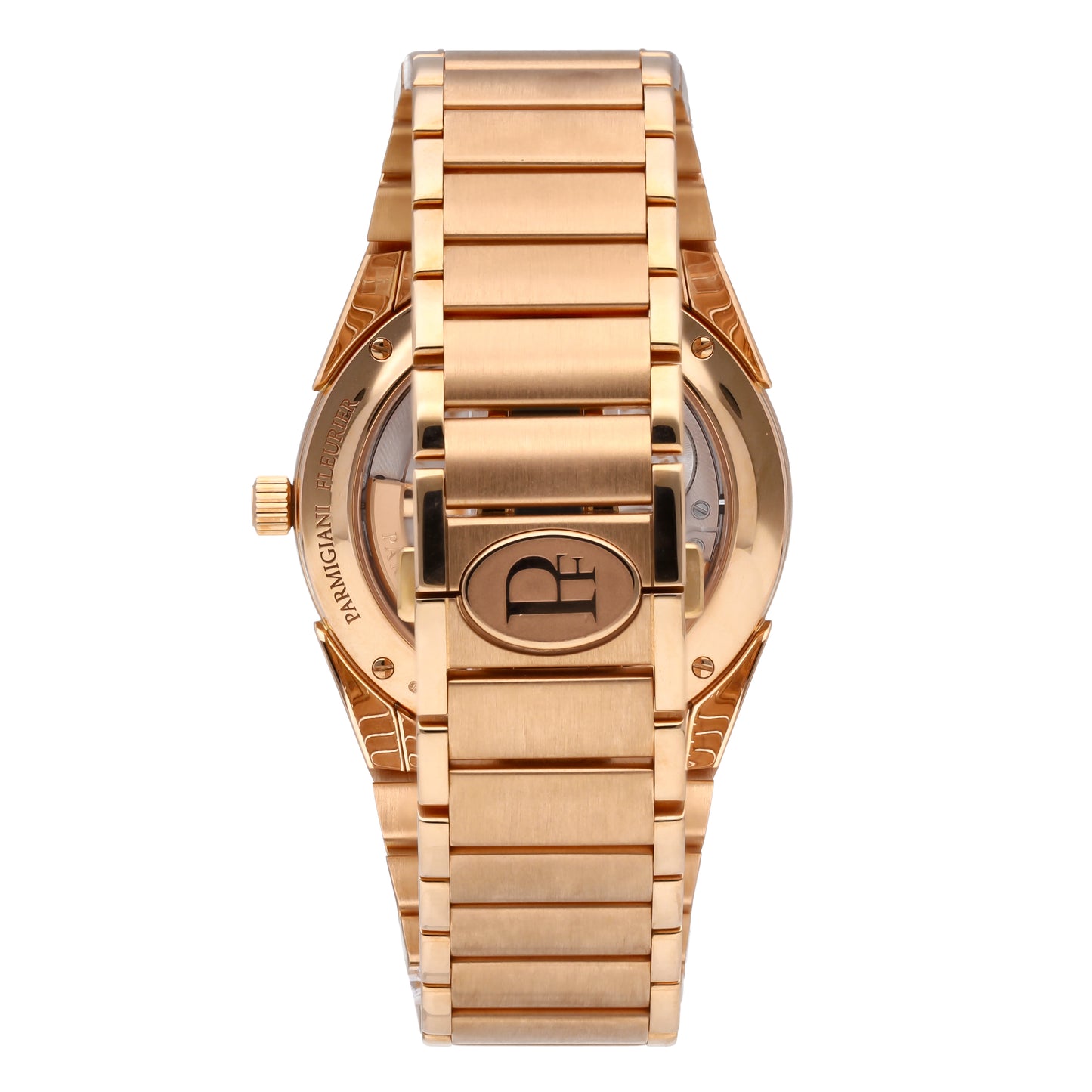 Parmigiani Fleurier Tonda PF 18k Rose Gold 36mm Auto Watch PFC804-202001-200182