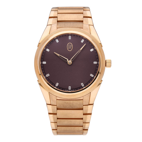 Parmigiani Fleurier Tonda PF 18k Rose Gold 36mm Auto Watch PFC804-202001-200182