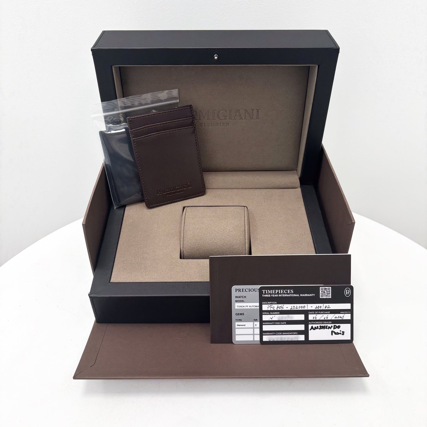 Parmigiani Fleurier Tonda PF 18k Rose Gold 36mm Auto Watch PFC804-202001-200182