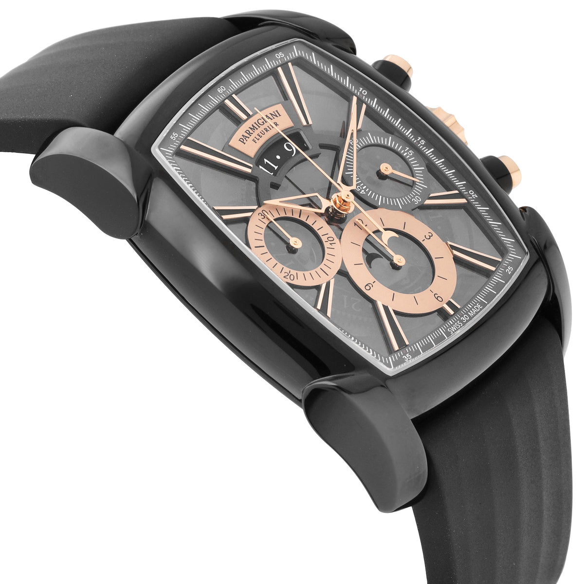 Parmigiani Kalpagraphe LE Black Dial Automatic Men's Watch PFC128-0243200-X01401