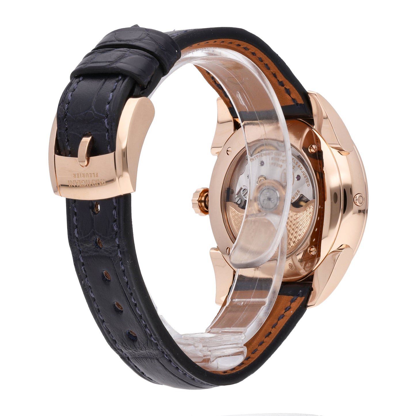 Parmigiani Metropolitaine 18k Rose Gold Auto Ladies Watch PFC811-1510320-HA3181