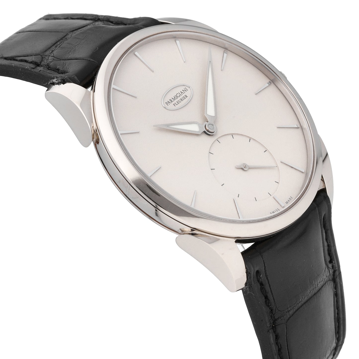 Parmigiani Tonda 1950 18k White Gold Automatic Mens Watch PFC267-1202400-HA1441