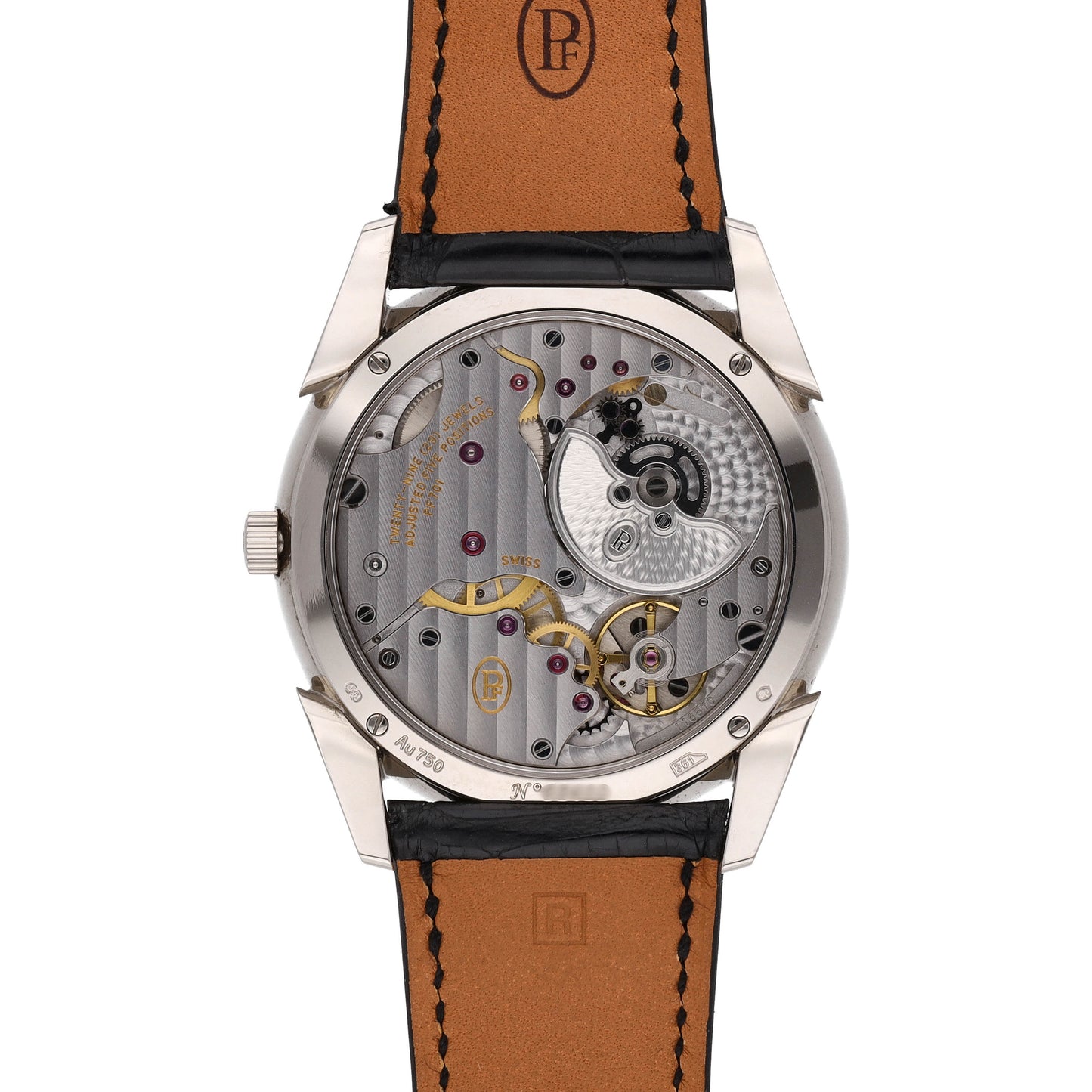 Parmigiani Tonda 1950 18k White Gold Automatic Mens Watch PFC267-1202400-HA1441