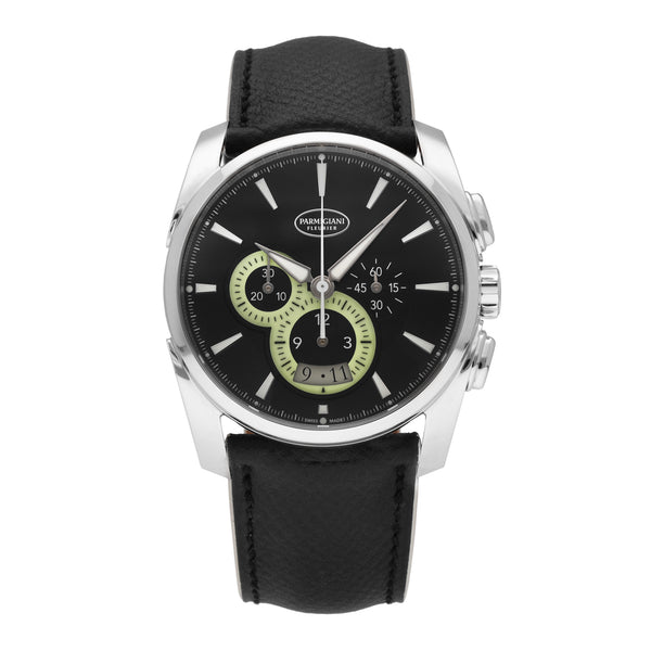 Parmigiani Tonda Metrographe Black Dial 40mm Automatic Mens Watch PFC274-0001401