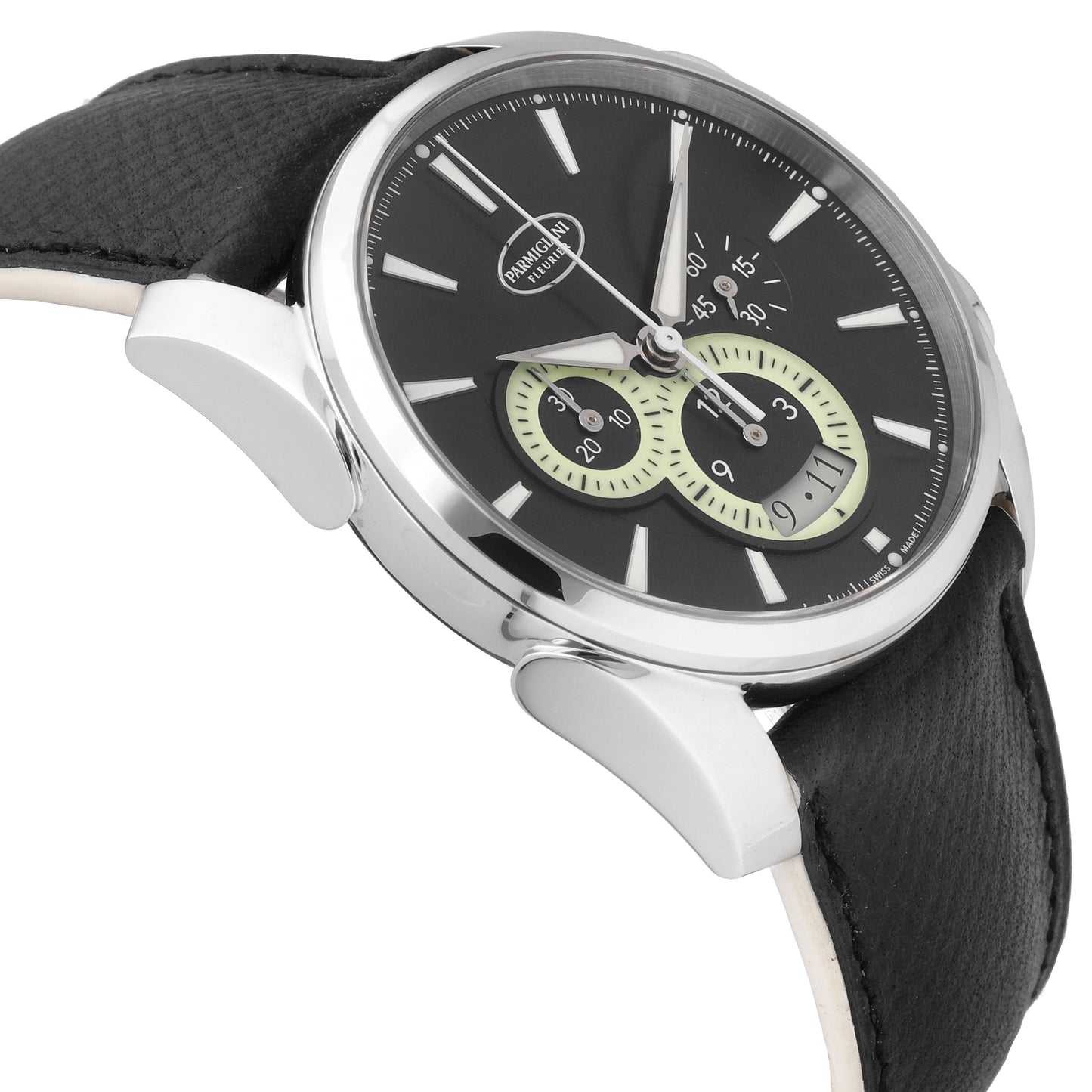 Parmigiani Tonda Metrographe Black Dial 40mm Automatic Mens Watch PFC274-0001401