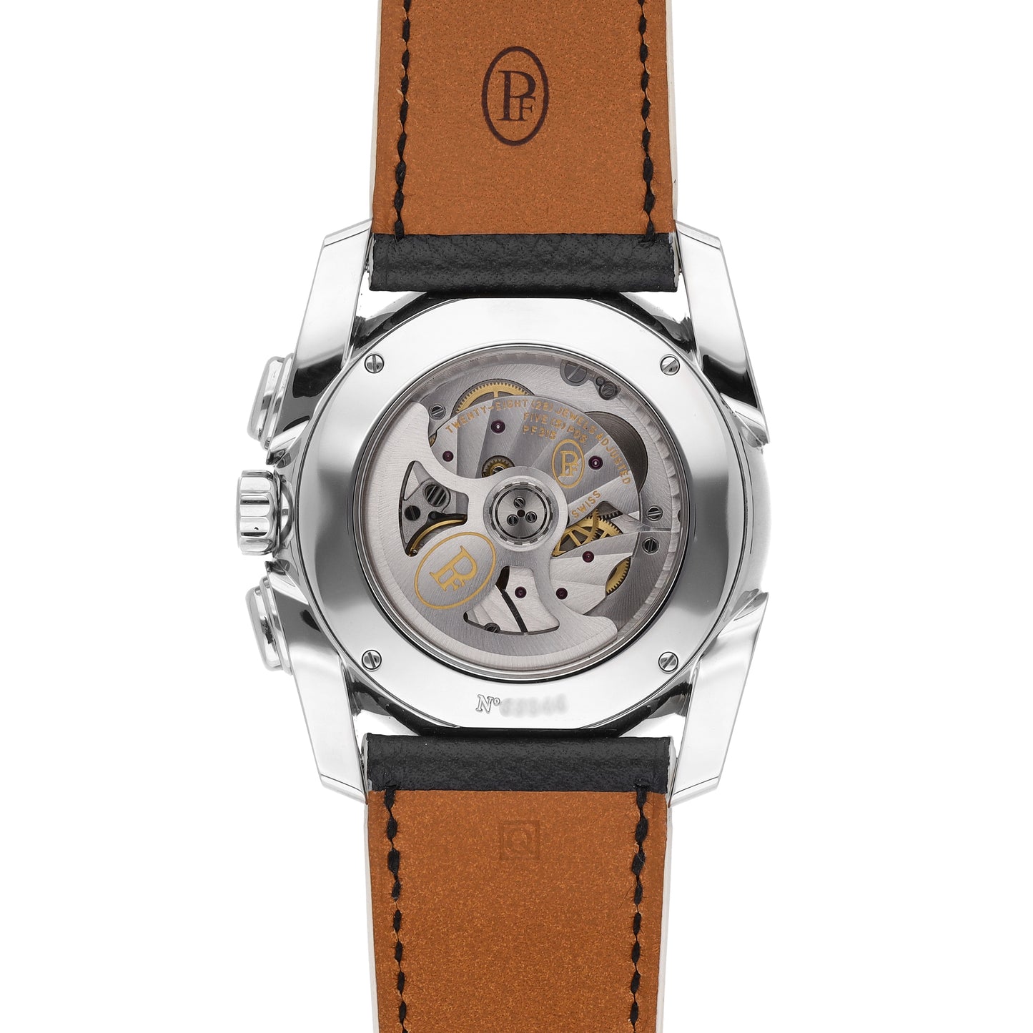 Parmigiani Tonda Metrographe Black Dial 40mm Automatic Mens Watch PFC274-0001401