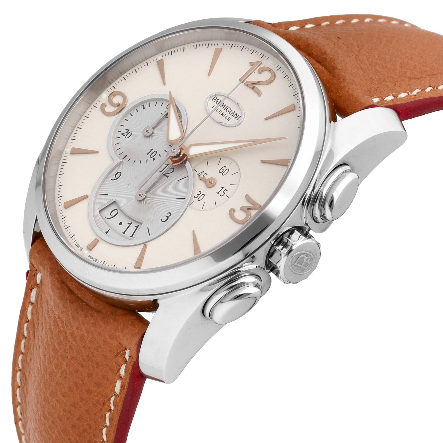 Parmigiani Tonda Metrographe White Dial Automatic Men's Watch PFC274-0002400