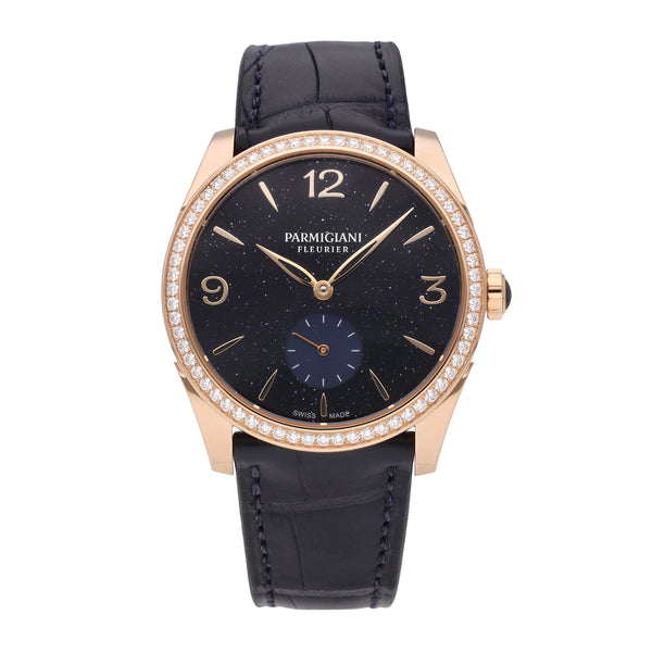 Parmigiani Tonda Metropolitaine 18k RG Auto Ladies Watch PFC800-1510320-HA3181