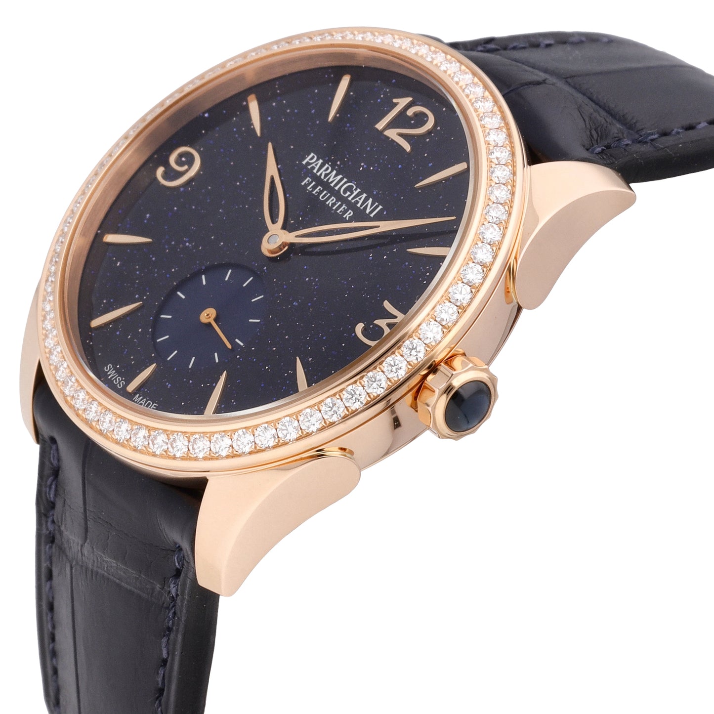 Parmigiani Tonda Metropolitaine 18k RG Auto Ladies Watch PFC800-1510320-HA3181