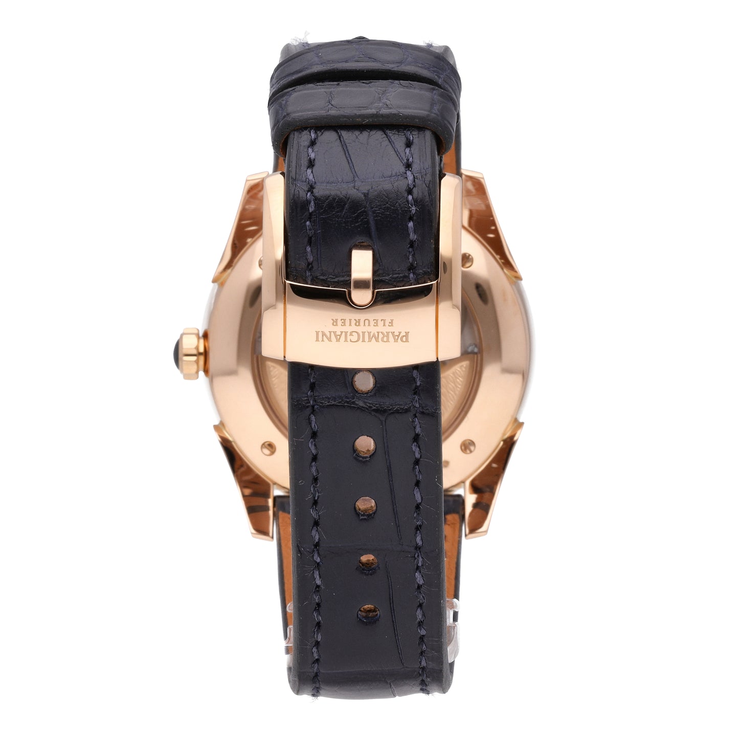 Parmigiani Tonda Metropolitaine 18k RG Auto Ladies Watch PFC800-1510320-HA3181