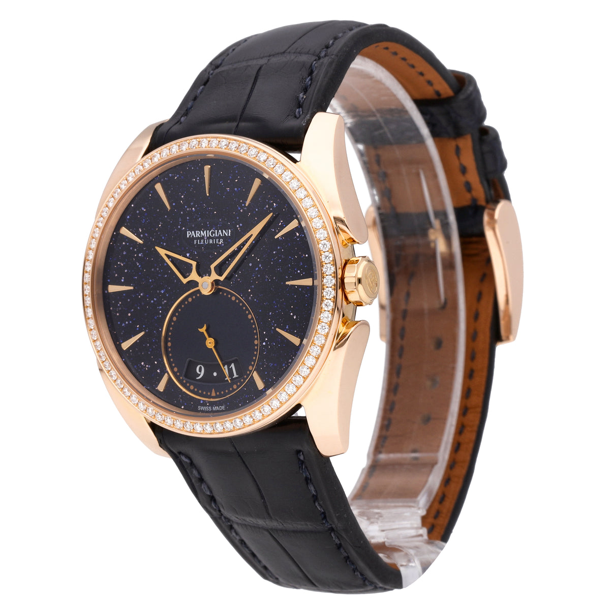 Parmigiani Tonda Metropolitaine 18k Rose Gold Ladies Watch PFC273-1062500-HA3121