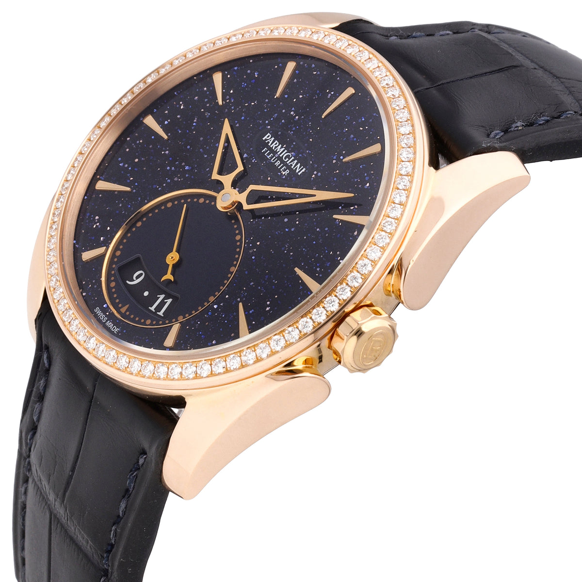 Parmigiani Tonda Metropolitaine 18k Rose Gold Ladies Watch PFC273-1062500-HA3121