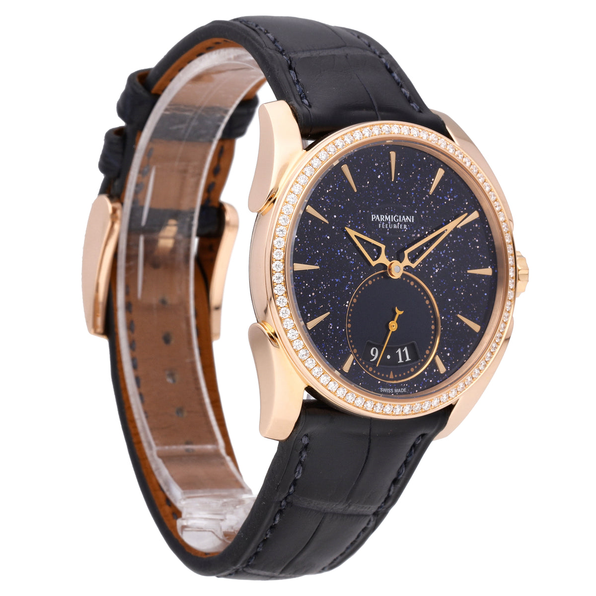Parmigiani Tonda Metropolitaine 18k Rose Gold Ladies Watch PFC273-1062500-HA3121