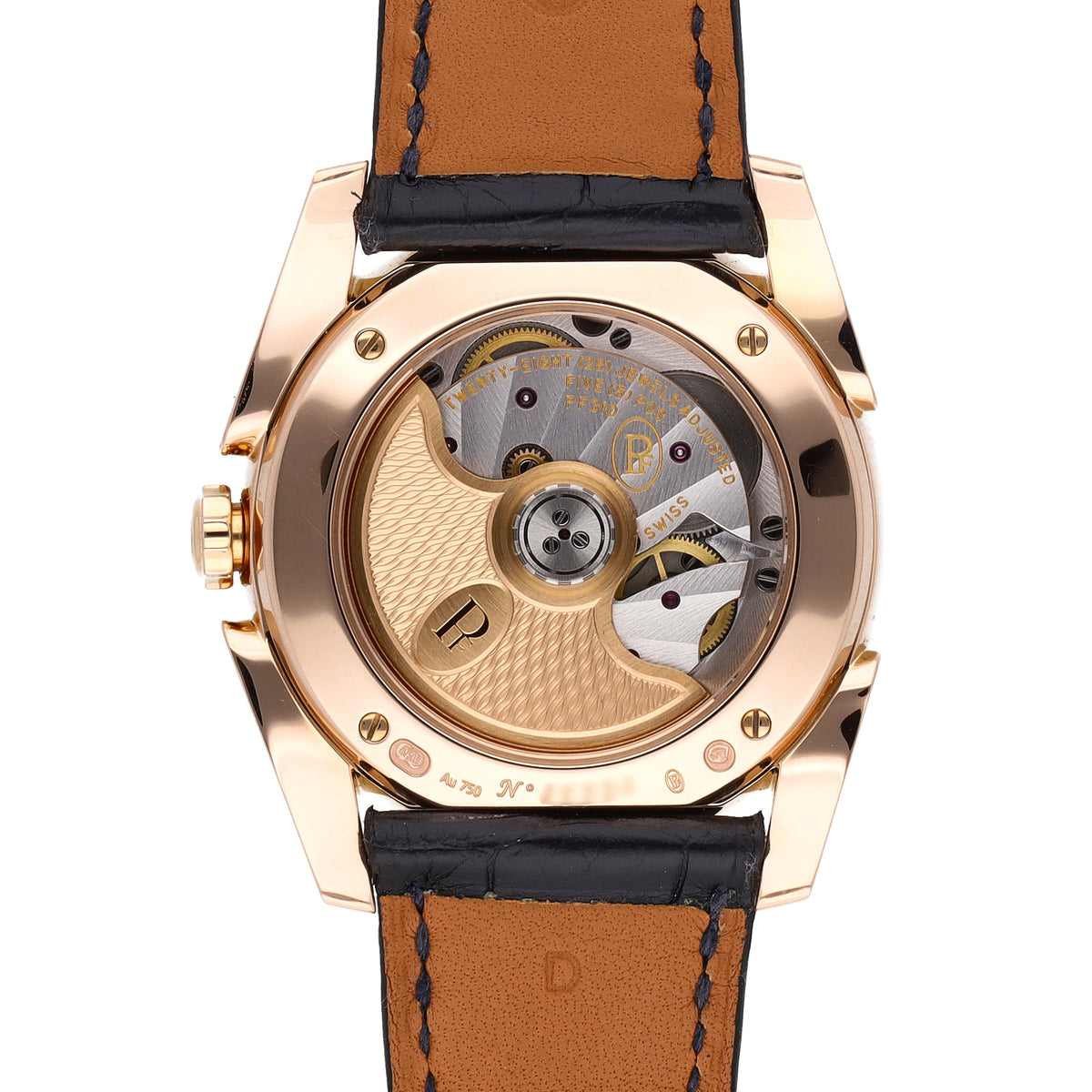 Parmigiani Tonda Metropolitaine 18k Rose Gold Ladies Watch PFC273-1062500-HA3121