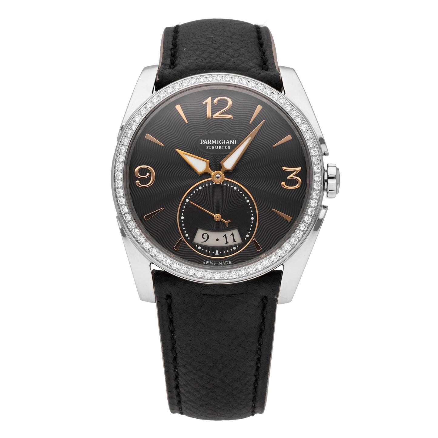 Parmigiani Tonda Metropolitaine Black Dial Automatic Ladies Watch PFC273-0061400