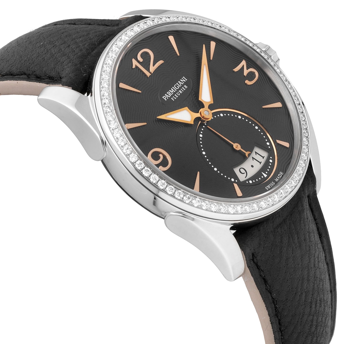 Parmigiani Tonda Metropolitaine Black Dial Automatic Ladies Watch PFC273-0061400