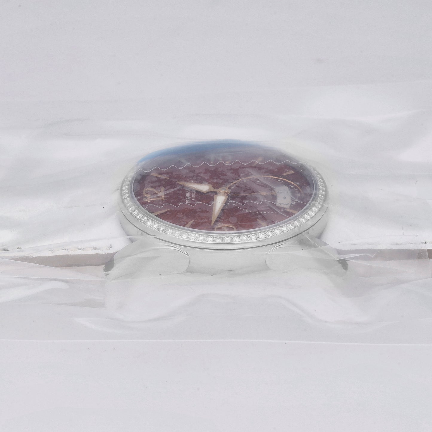 Parmigiani Tonda Metropolitaine Red Dial Auto Ladies Watch PFC273-0060900-HE2421