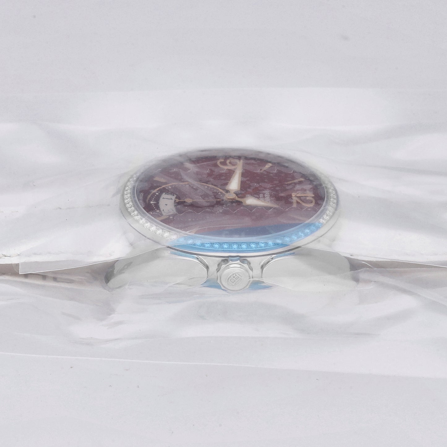 Parmigiani Tonda Metropolitaine Red Dial Auto Ladies Watch PFC273-0060900-HE2421
