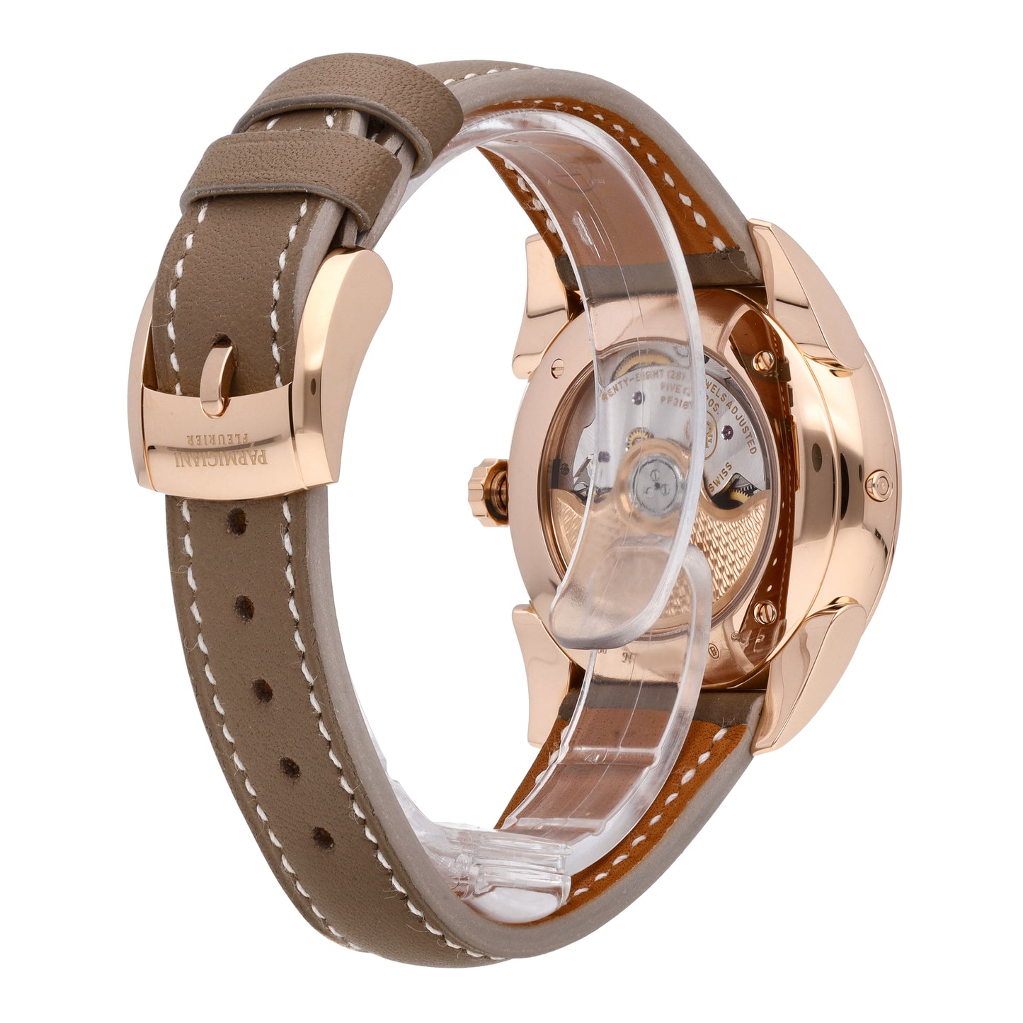 Parmigiani Tonda Selene 18k Rose Gold 36mm Ladies Watch PFC811-1510020-HC6181