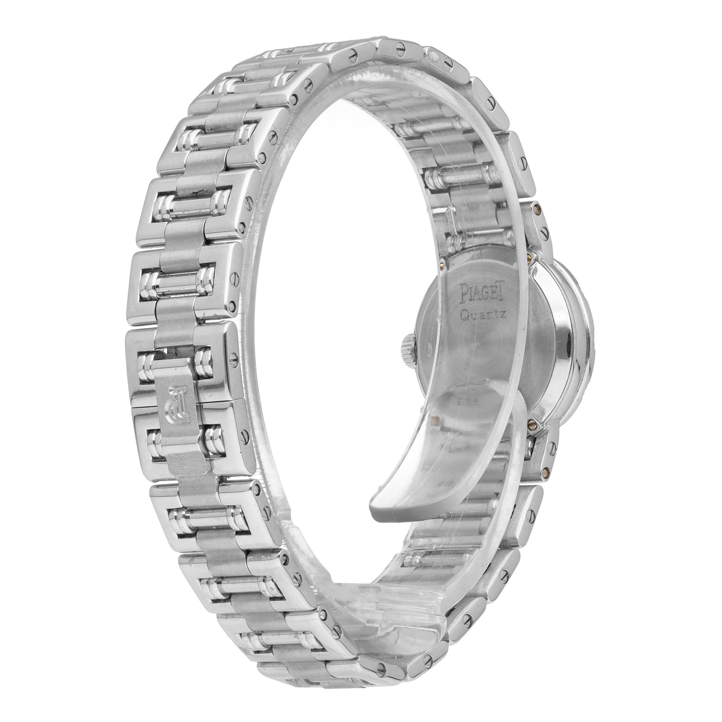 Piaget Mini Dancer 18k White Gold Silver Dial 19mm Quartz Ladies Watch 5964 K 81