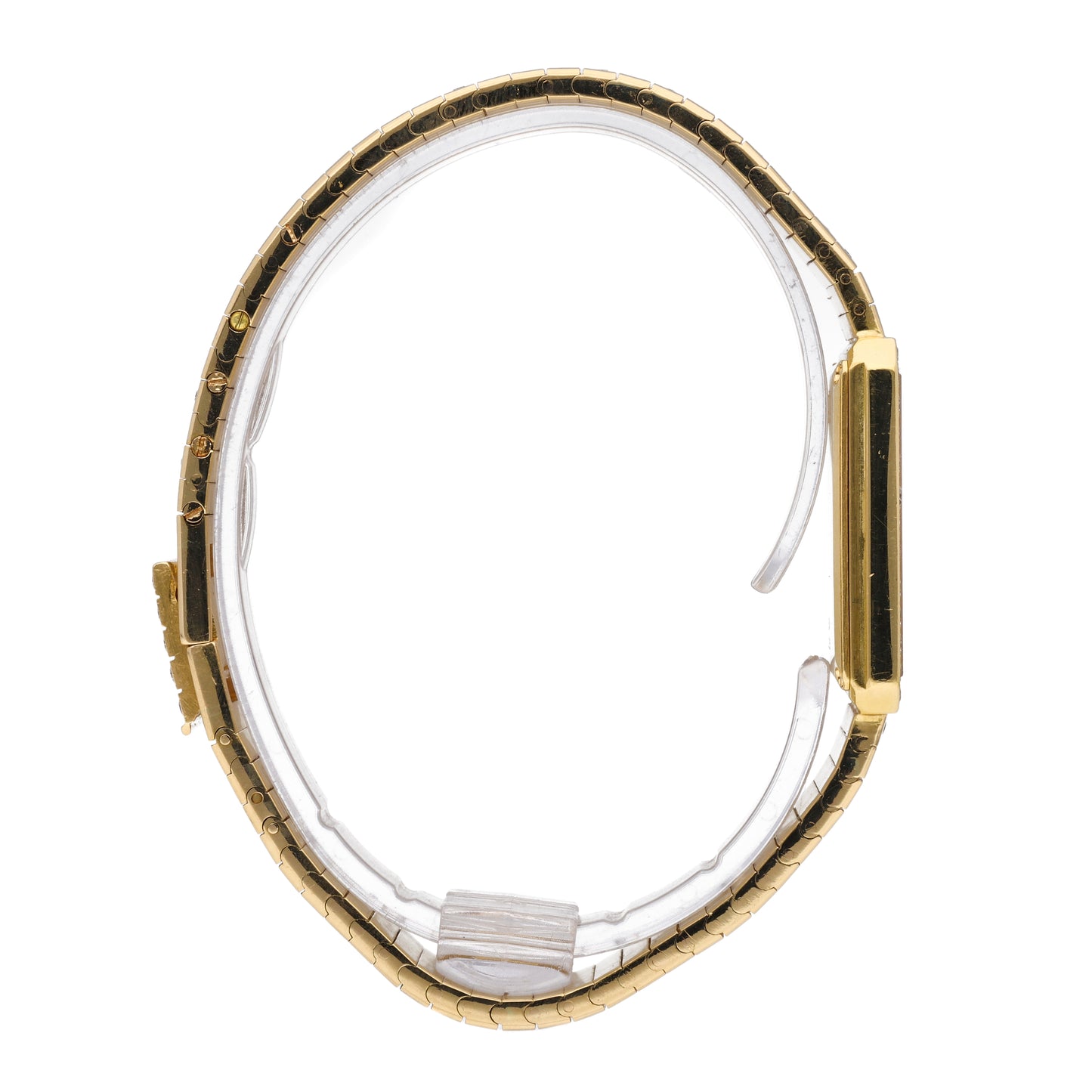 Piaget Protocole 18k Yellow Gold MOP Dial 25mm Quartz Ladies Watch 8154