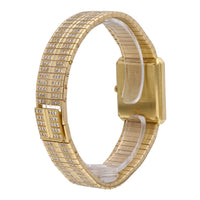 Piaget Protocole 18k Yellow Gold MOP Dial 25mm Quartz Ladies Watch 8154