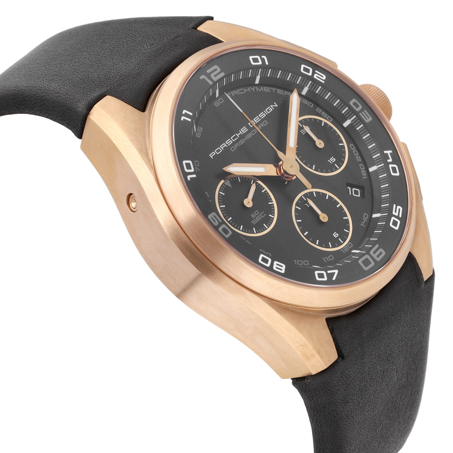 Porsche Design Dashboard 18k Rose Gold 44mm Automatic Men's Watch P.662069401243