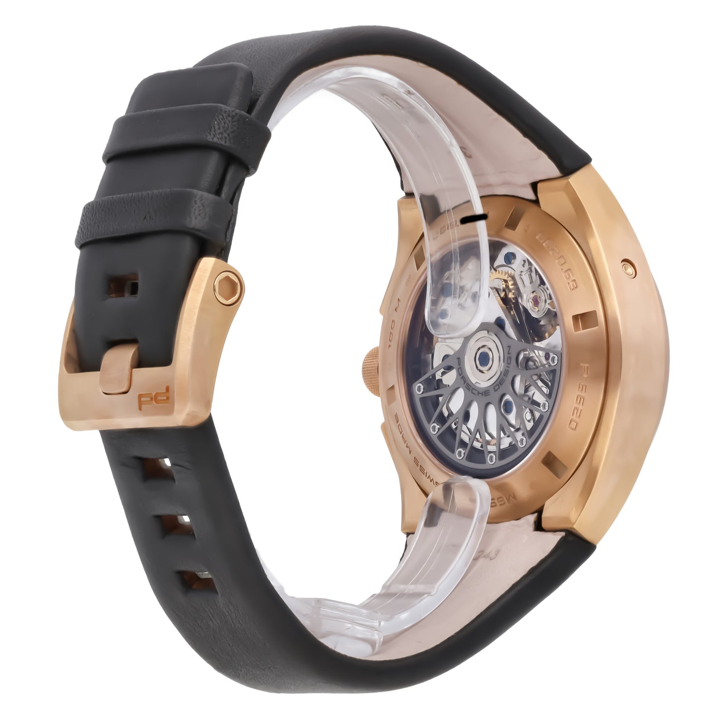 Porsche Design Dashboard 18k Rose Gold 44mm Automatic Men's Watch P.662069401243