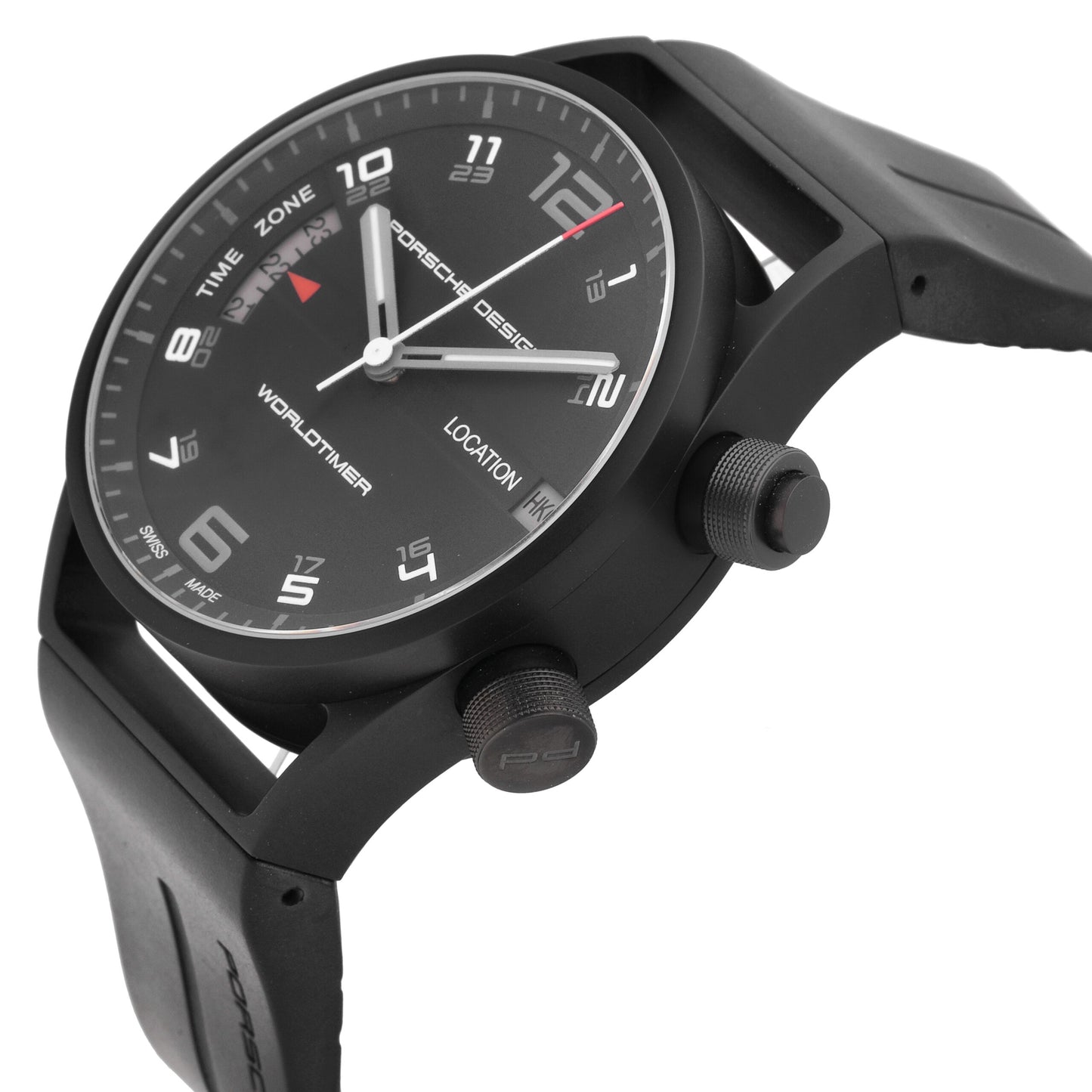 Porsche Design Worldtimer Black Dial 45mm Automatic Men's Watch P.675013441180