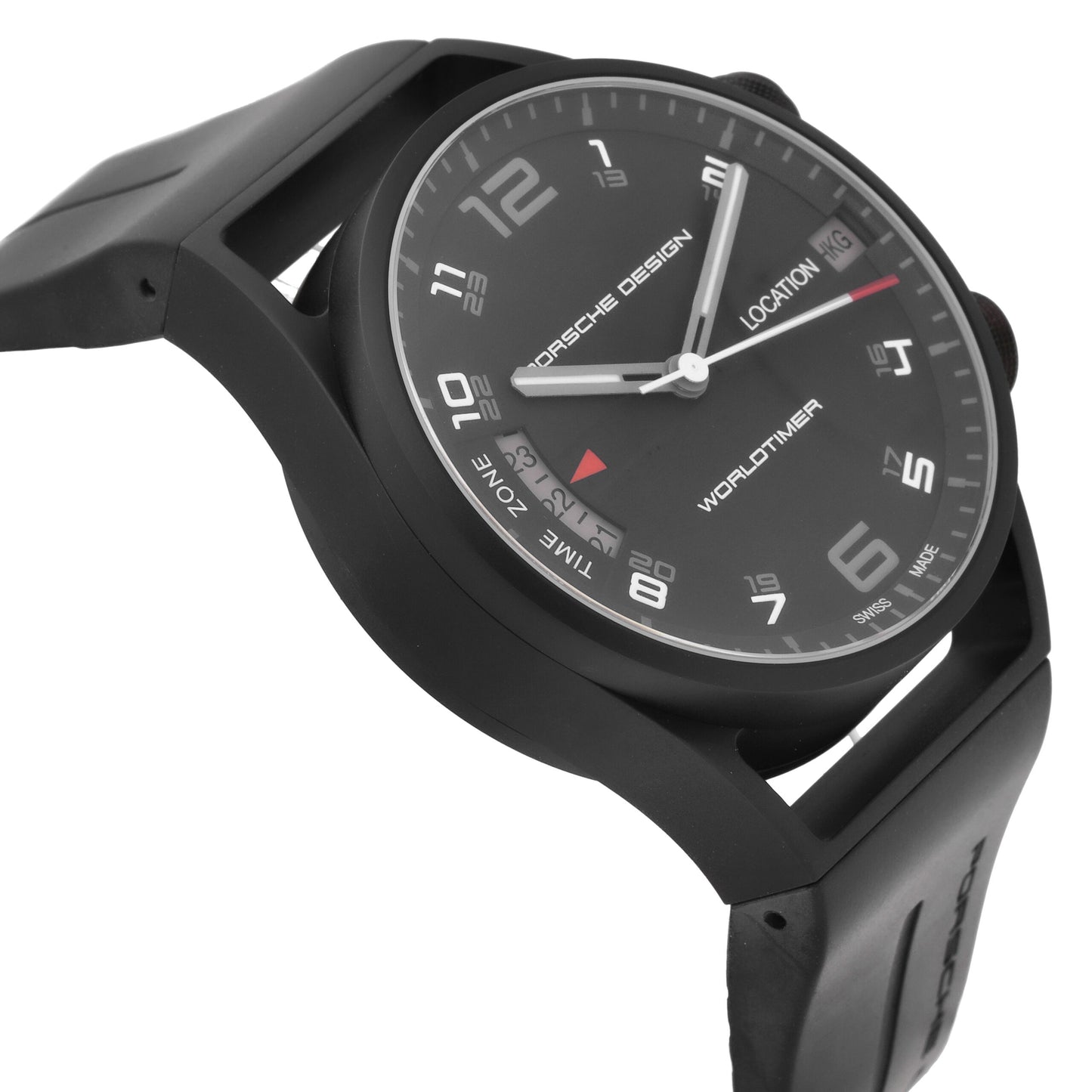 Porsche Design Worldtimer Black Dial 45mm Automatic Men's Watch P.675013441180