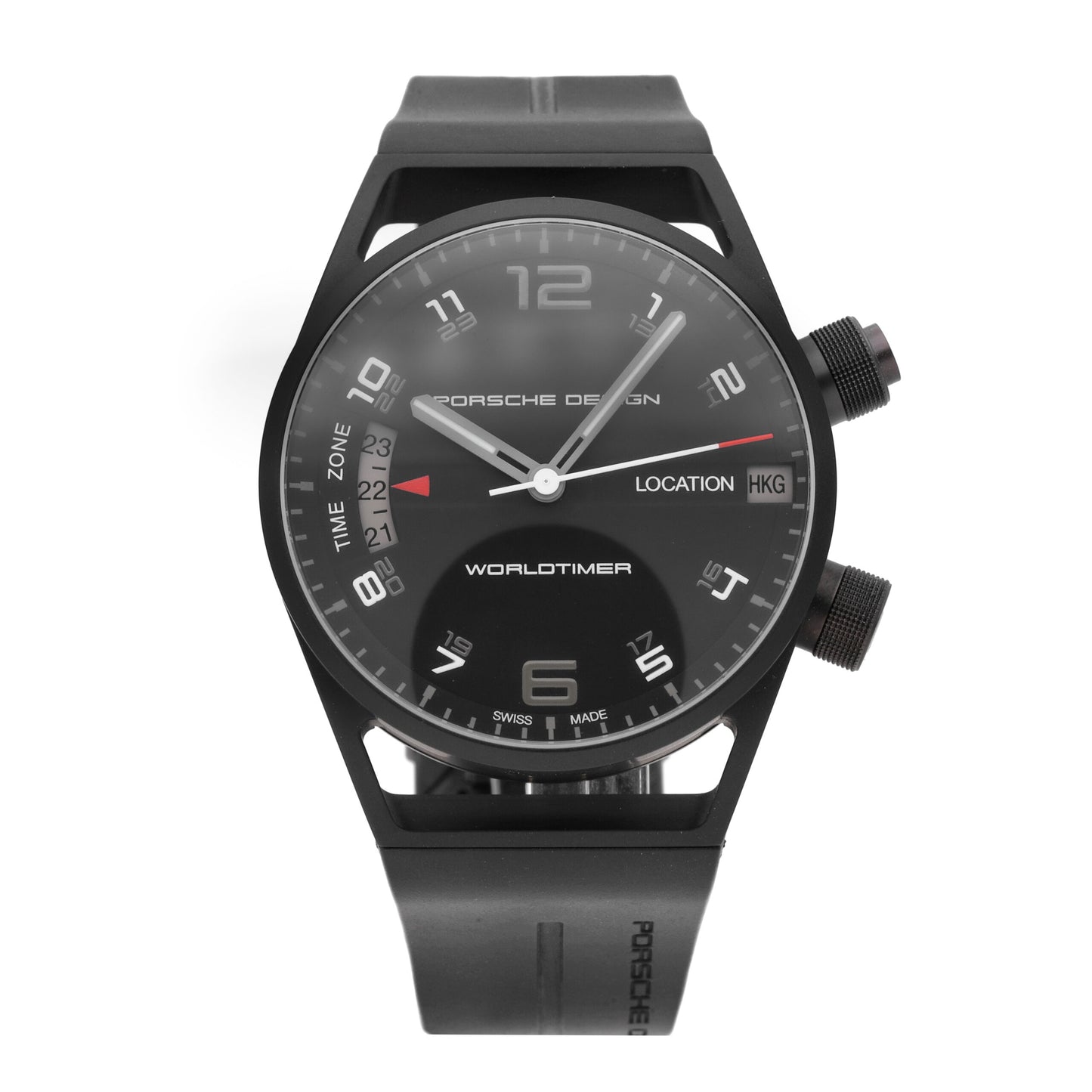 Porsche Design Worldtimer Black Dial 45mm Automatic Men's Watch P.675013441180
