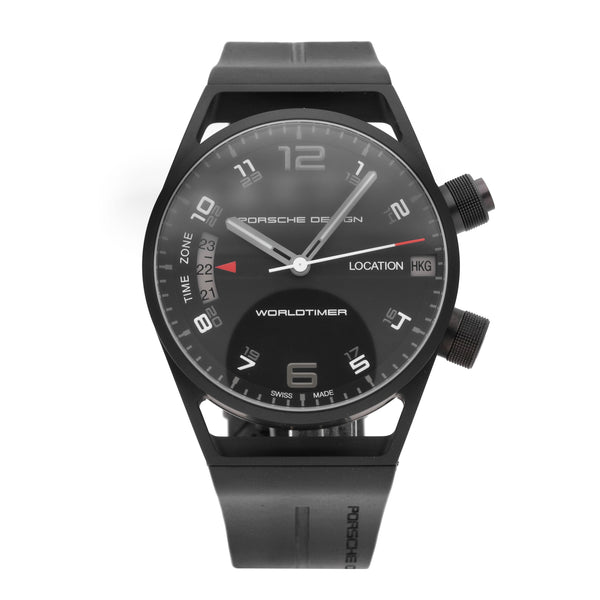 Porsche Design Worldtimer Black Dial 45mm Automatic Men's Watch P.675013441180