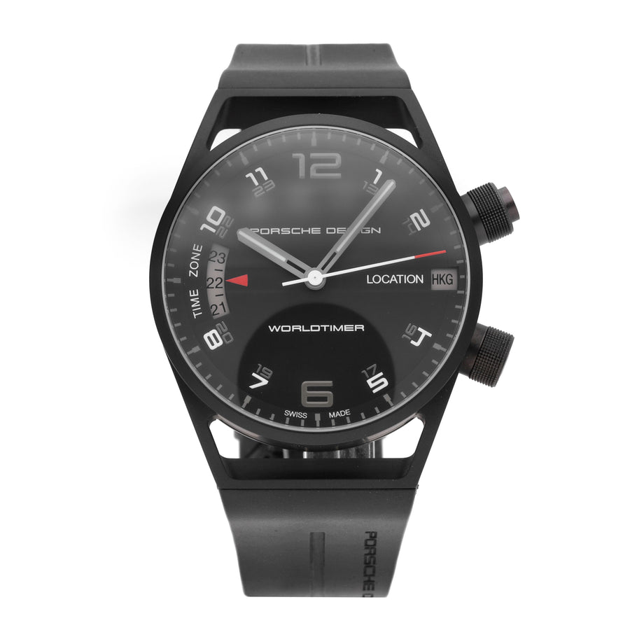 Porsche Design Worldtimer Black Dial 45mm Automatic Men's Watch P.675013441180