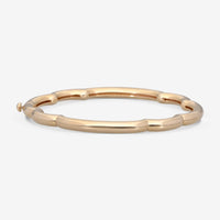 Roberto Coin Cialoma 18k Rose Gold Diamond Cloud Bangle Bracelet 7773574AXBAX