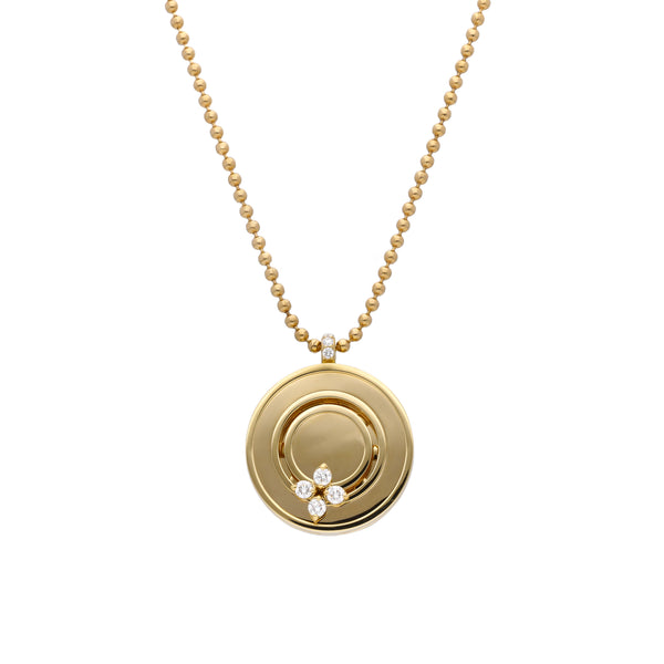 Roberto Coin Love in Verona Pendant 18k Yellow Gold 8883124AY17X