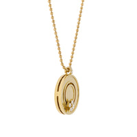 Roberto Coin Love in Verona Pendant 18k Yellow Gold 8883124AY17X